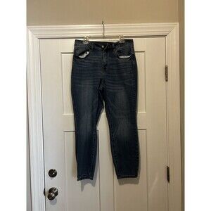 Judy Blue Slim Fit Women Size 14W Denim Jeans Blue Medium Wash Stretch 5-Pocket